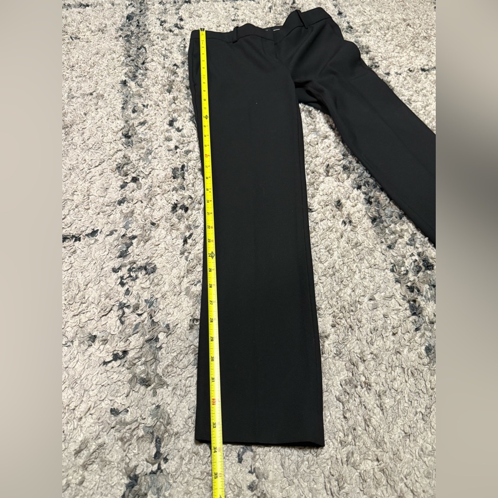 PETITE BLACK Ann Taylor Classic Straight Leg Pants - Picture 7 of 12